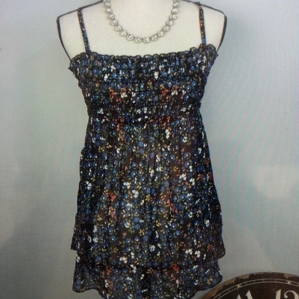 Floral Print Women's Tank Top